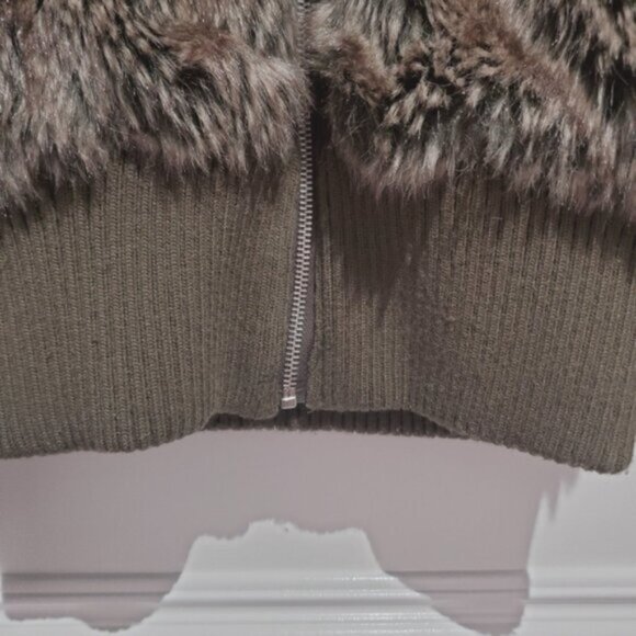 Vintage Y2K Faux Fur Teddy Jacket By Costa Blanca - Picture 9 of 16